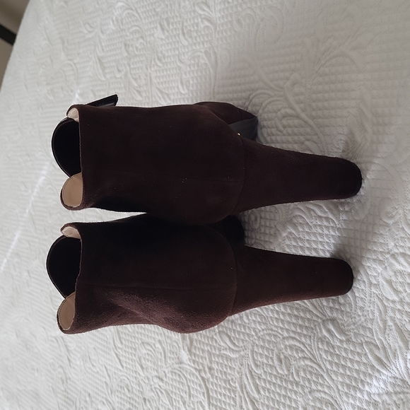 Prada platform ankle suede boots - Picture 2 of 8